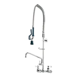 Krowne Royal Series Two Handle Chrome Kitchen Faucet Side Sprayer Included