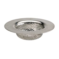 RSVP International Endurance Silver Stainless Steel Large Sink Strainer