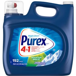 Purex Mountain Breeze Scent Laundry Detergent Liquid 250 fl. oz. 1 pk