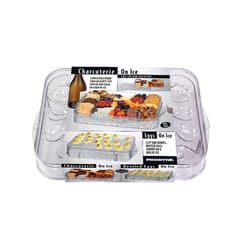 Prodyne On Ice Clear Acrylic Platter 3 pc