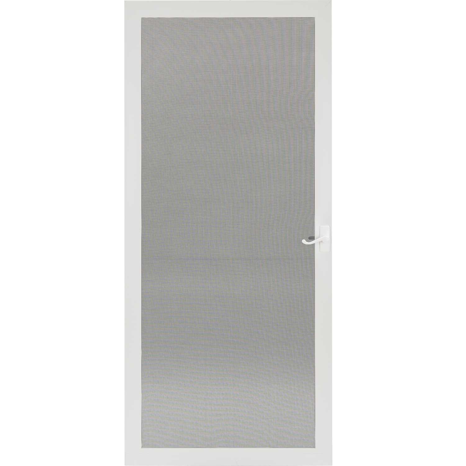 Larson 81 In H X 32 In W White Aluminum Screen Door Ace