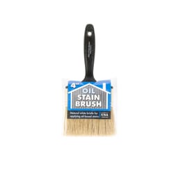 Wooster 4 in. Flat Oil-Based Paint Brush