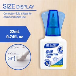 Bazic Products White Correction Fluid 0.74 oz 1 pk