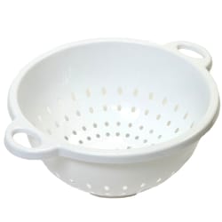 Chef Craft White Plastic Colander 5 qt