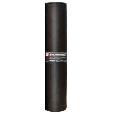 Grip-Rite 3 ft. W x 72 ft. L Asphalt Smooth Saturated Organic Felt ...