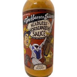 Torchbearer Sauces Headless Horseradish Hot Sauce 5 oz