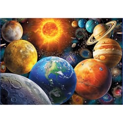 Eurographics Planetary System Jigsaw Puzzle Multicolored 500 pc