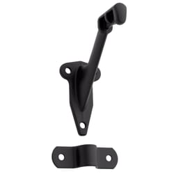 National Hardware Black Steel Handrail Bracket