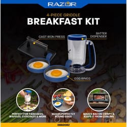 Razor Cast Iron/Silicone Breakfast Kit 5 pc