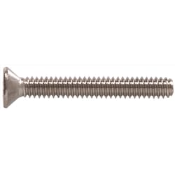 HILLMAN No. 10-32 Ga. X 1-1/4 in. L Phillips Flat Head Stainless Steel Machine Screws 1 lb 100 pk