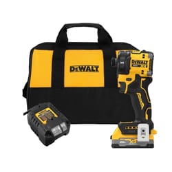 DeWalt 20V MAX XR 1/4 in. Cordless Brushless Hydraulic Impact Driver Kit (Battery & Charger)