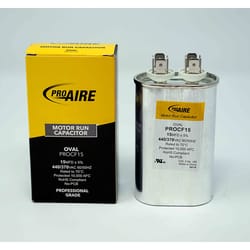 Perfect Aire ProAire 15 MFD 370 V Oval Run Capacitor