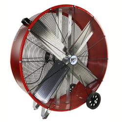 MaxxAir 39 in. H X 36 in. D 2 speed Barrel Fan