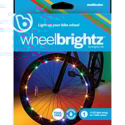 Brightz Wheel Brightz Multicolor LED Bike Accessory ABS Plastics, Polyurethane, Silicone/Rubber, Iro