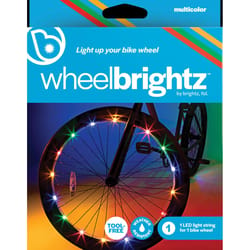 Brightz Wheel Brightz Multicolor LED Bike Accessory ABS Plastics, Polyurethane, Silicone/Rubber, Iro