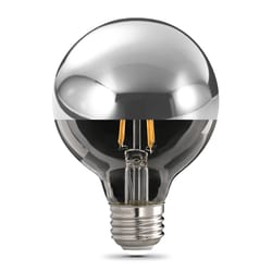 Feit G25 E26 (Medium) Filament LED Bulb Soft White 40 Watt Equivalence 1 pk