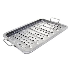 Broil King Stainless Steel Grill Topper 16 in. L X 11 in. W 1 pk