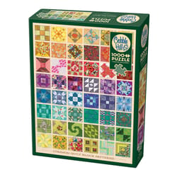 Cobble Hill Common Quilt Blocks Jigsaw Puzzle 1000 pc