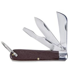 Klein Tools 6.5 in. Pocket Knife Brown 1 pk