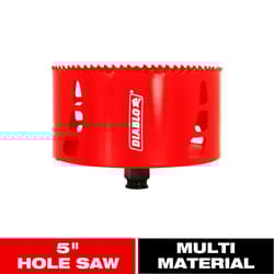 Diablo Snap-Lock Plus 5 in. Bi-Metal 2-3/8 in. L Hole Saw