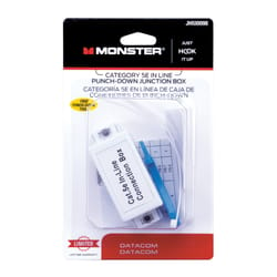 Monster Just Hook It Up Category 5E In-line Adapter 1 pk