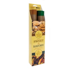 Mrs. Anderson's Baking Sweet and Savory 16-1/2 in. W X 11-5/8 in. L Baking Mat Brown 2 pk