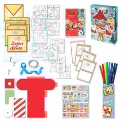 Box Candiy Totally Santa Mini Mailbox Set Multicolored