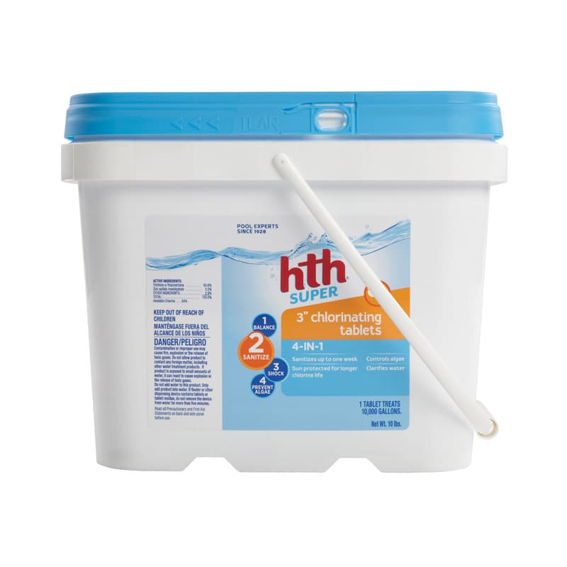 UPC 073187420107 product image for hth Super Chlorinating Chemicals - 2 Sanitize 9.6 lb. | upcitemdb.com