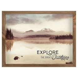 P Graham Dunn 13 in. H X 17 in. L Multicolored Wood Framed Art