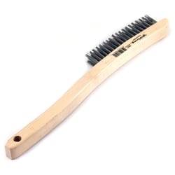 Forney 13-3/4 in. L X 2.25 in. W Scratch Brush Wood 1 pc