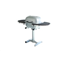 PK Grills 54 in. PK360 Charcoal Grill and Smoker Silver