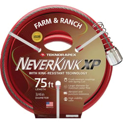 Teknor Apex NeverKink Pro 3/4 in. D X 75 ft. L Contractor Grade Garden Hose