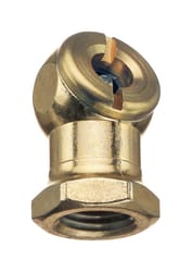 Tru-Flate Brass Air Line Chuck 1/4 in. FPT 1 pc