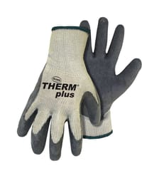 Boss Therm Plus Men's Indoor/Outdoor String Knit Work Gloves Gray/White L 1 pair