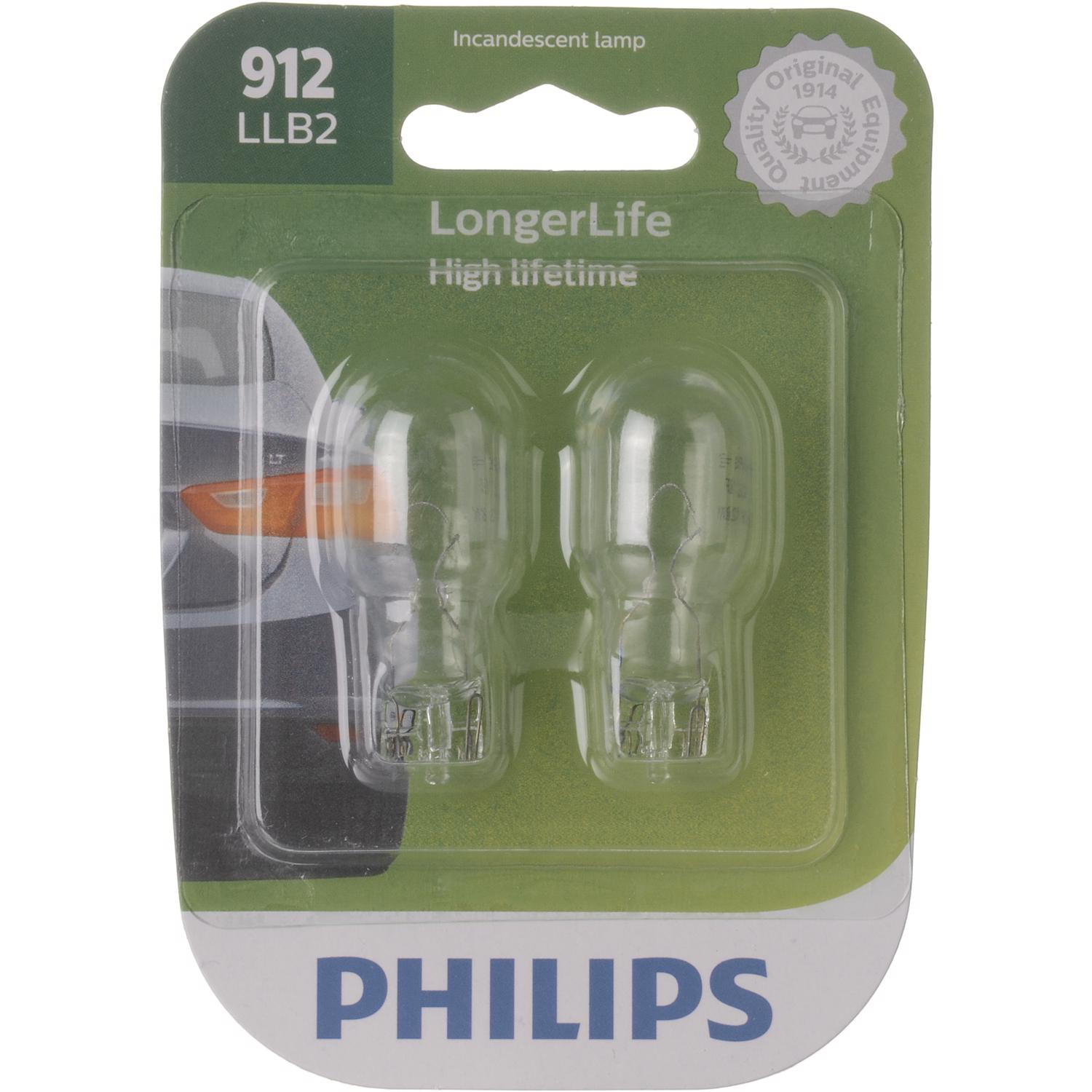 Photos - Light Bulb Philips LongerLife Incandescent Back-Up/Stop/Trunk Miniature Automotive Bu 