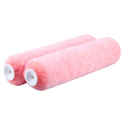 RollerLite All Purpose Polyester Fabric 9 in. W X 3/8 in. Jumbo Mini Paint Roller Cover 2 pk