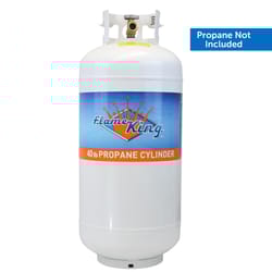 Flame King 40 lb Steel Empty LP Tank