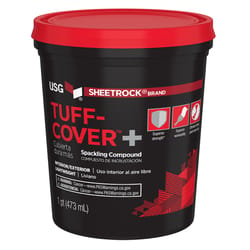 USG Sheetrock Tuff-Cover + Ready to Use White Spackling Compound 1 pt