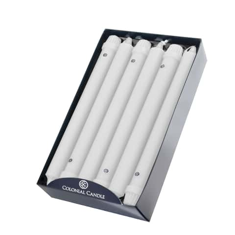 Emergency White Long Lasting Taper Candles for Home Kitchen