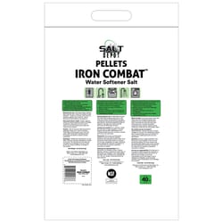 Salt Depot Iron Combat Water Softener Pellet Pellets 40 lb