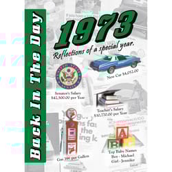 Back In The Day 1973 Reference Book