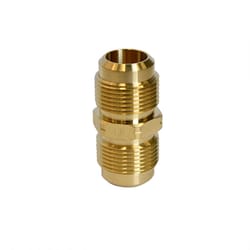 ATC 3/4 in. Flare X 3/4 in. D Flare Yellow Brass Union