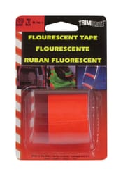 Trim Brite  1-1/2 in. W x 8 in. L Fluorescent Red  Reflective Tape  1 pk 
