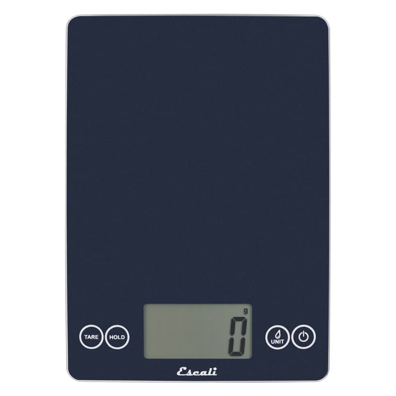 Escali Arti Dark Blue Digital Food Scale 15 lb Sansujyuku sansujyuku.com