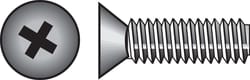 HILLMAN No. 6-32 Ga. X 1-1/2 in. L Phillips Flat Head Stainless Steel Machine Screws 100 pk