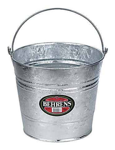 Stainless Steel Bucket  13 Quart Stainless Steel Utility Pail