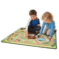 Melissa & Doug Rug & Vehicle Set 4 pc