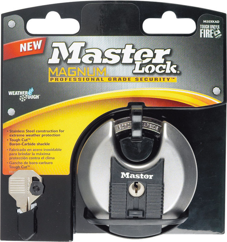 Photos - Other Hand Tools Master Lock 3-3/32 in. H X 1-13/64 in. W X 3-1/8 in. L Steel Ball Bearing 