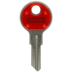 HILLMAN Traditional Key House/Office Key Blank 80 IN8, SL1, RO1 Single For Chicago locks