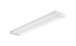 Lithonia Lighting SB 2.63 in. H X 8.63 in. W X 48 in. L LED Wraparound Light Fixture